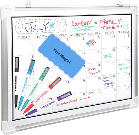 Dry Erase Board With Calendar And To Do List